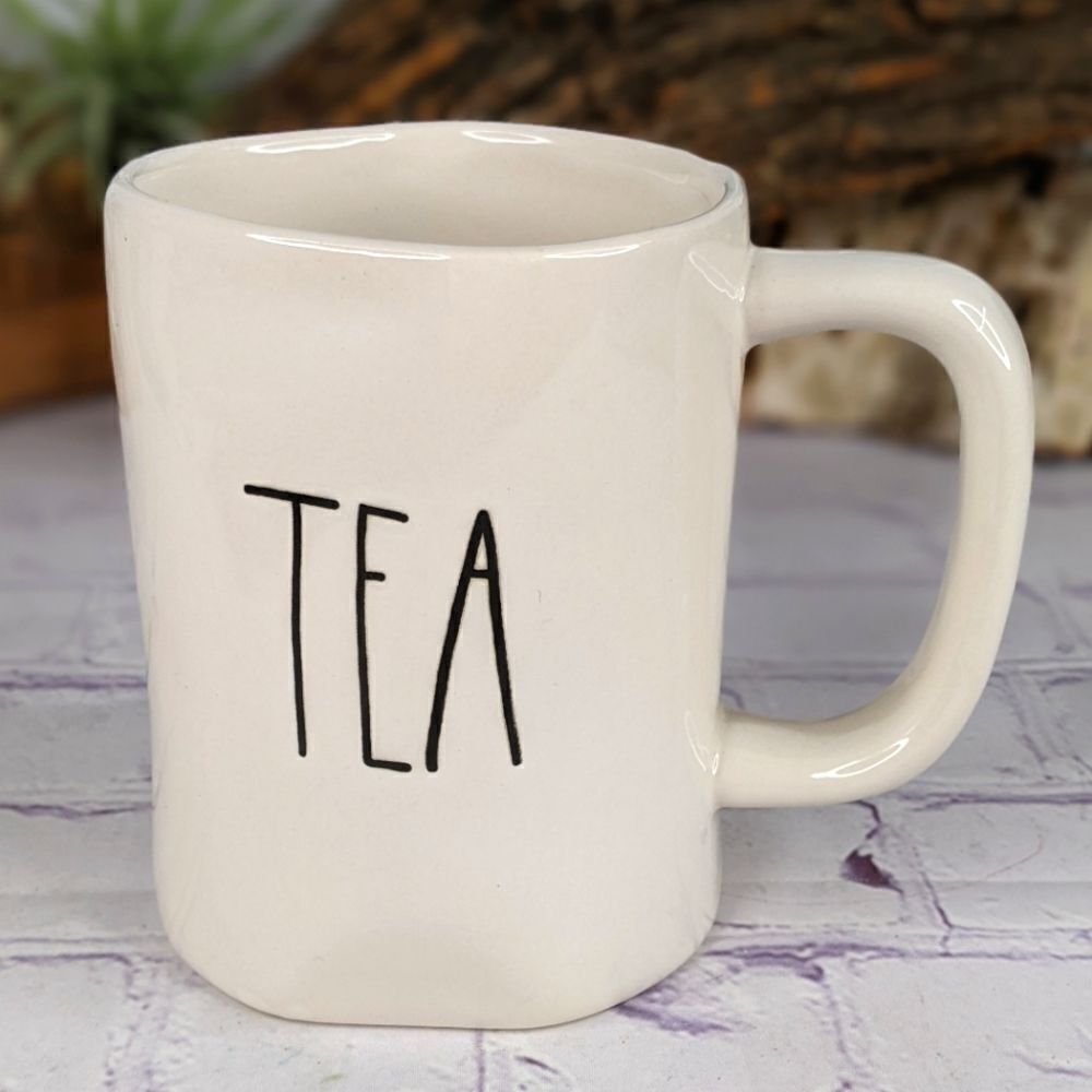 Rae Dunn TEA Ceramic Mug
